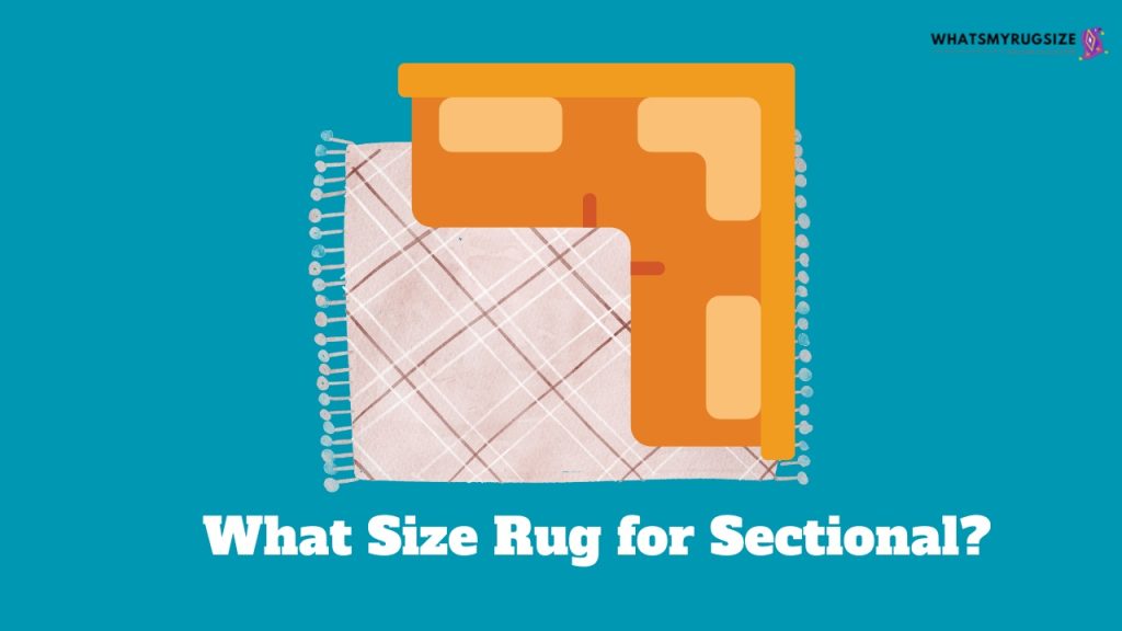 Living Room Correct Size Rug for Sectional Couch