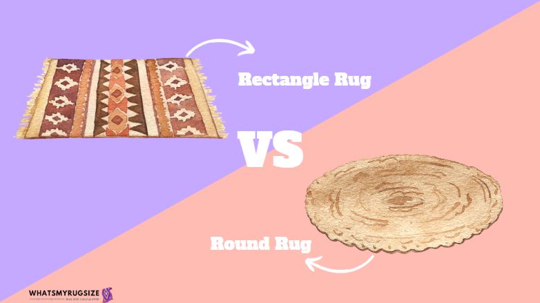 round or rectangle rug