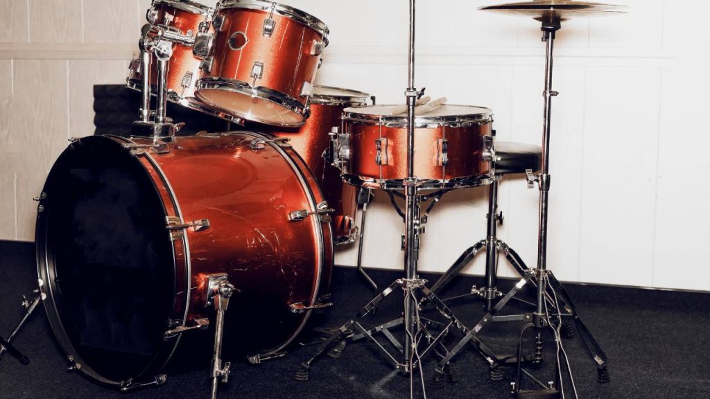 What size rug for drum set?