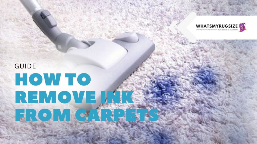 How To Remove Ink From Carpets