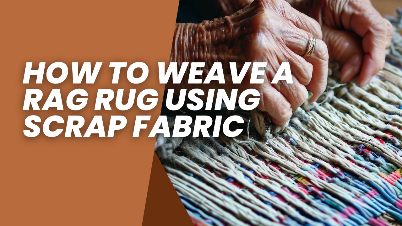 How To Weave A Rag Rug Using Scrap Fabric! (Guide+10 Tips)