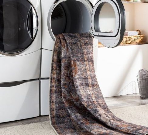 rugs in dryer
