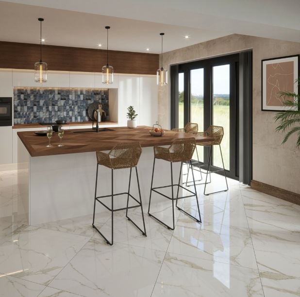 Tile  for dining table