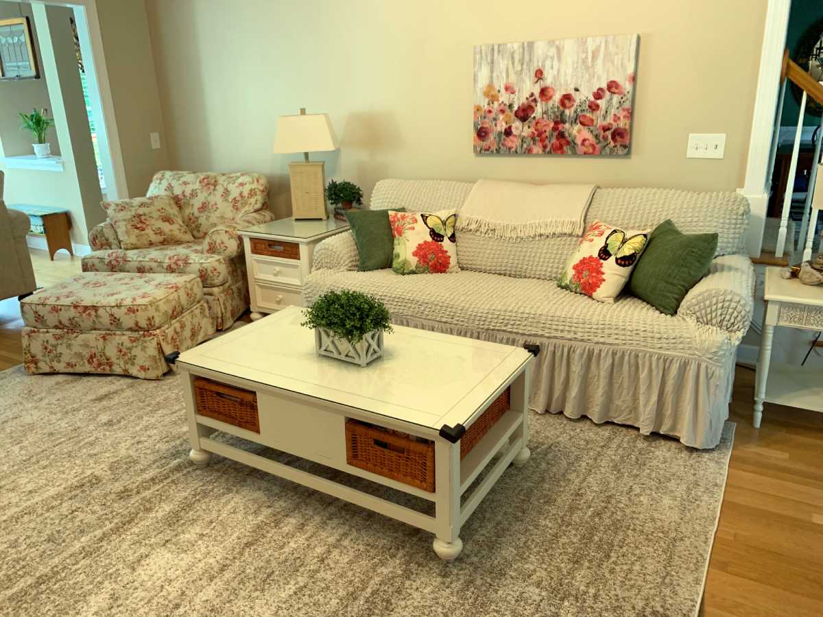 Unique Loom Del Mar Collection Area Rug - Lucille (Brown/ Ivory)