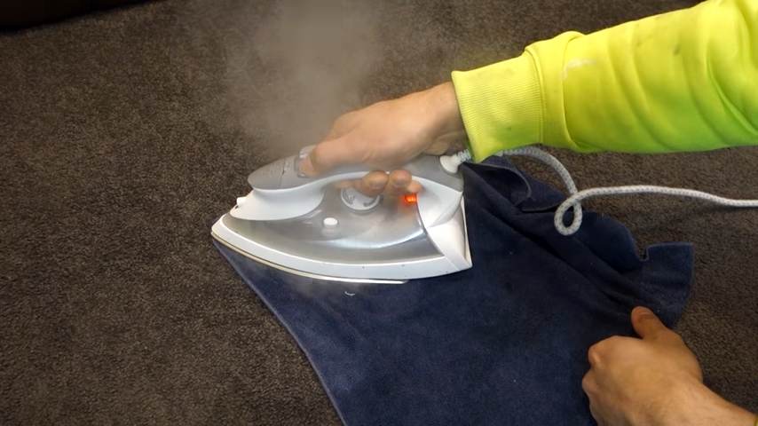 carpet indentations removal