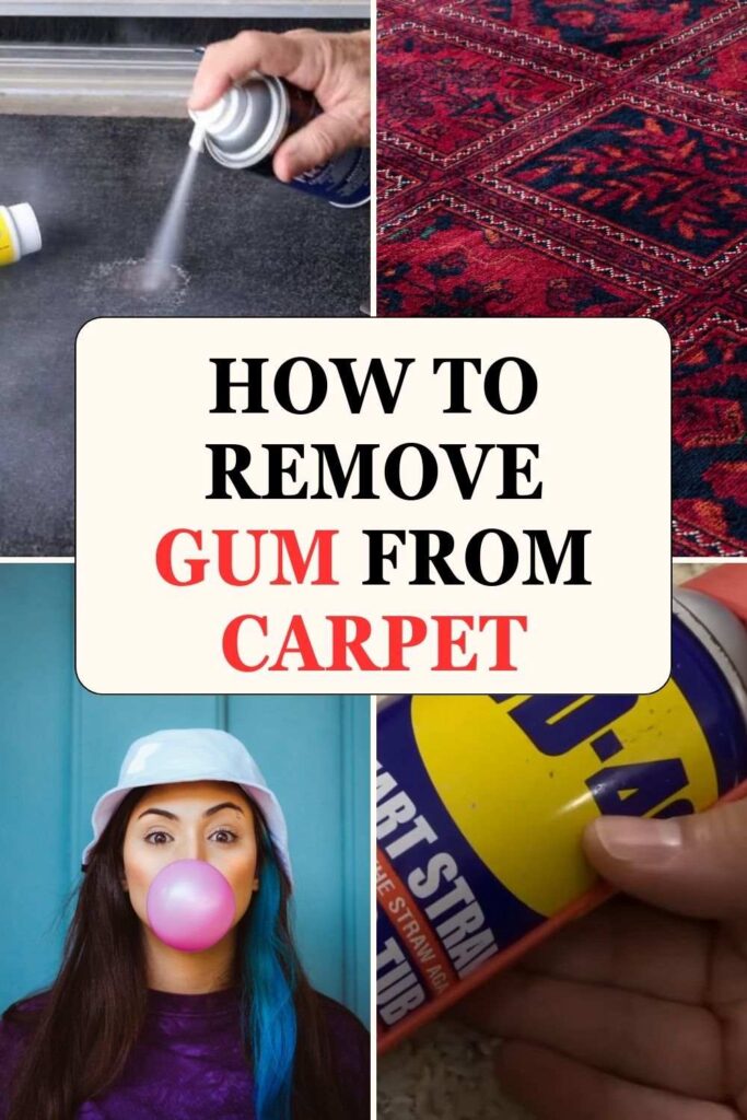 How to Remove Gum From Carpet