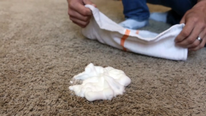 Remove Shaving Cream 