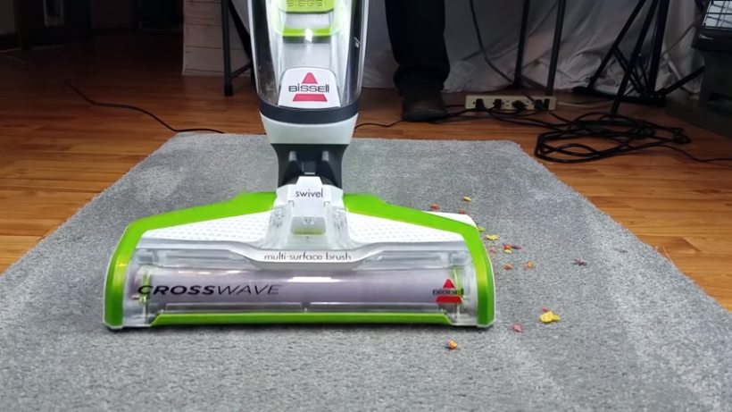 Bissell CrossWave on Carpet