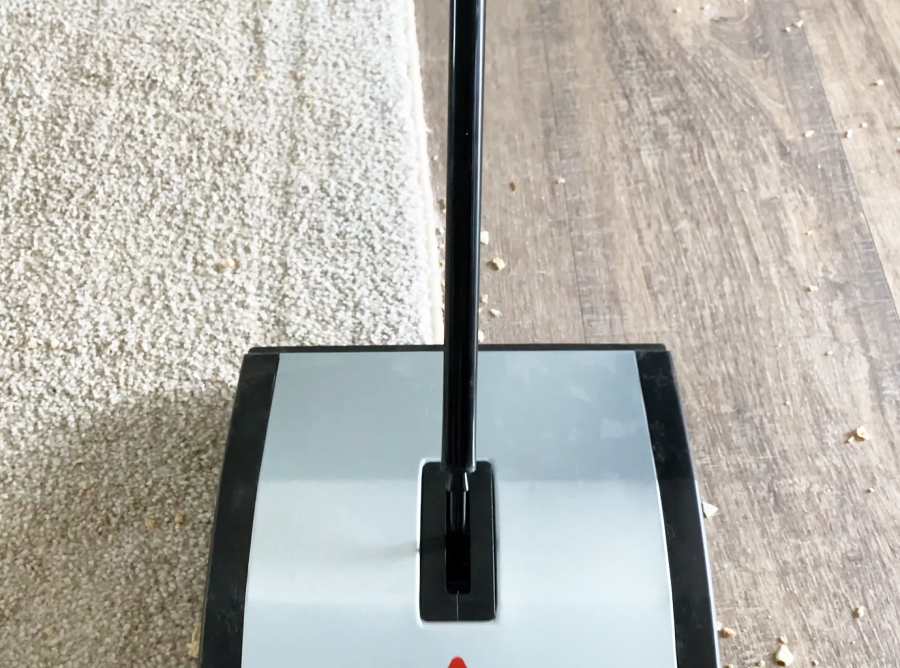Bissell Natural Sweep Cleaning Test