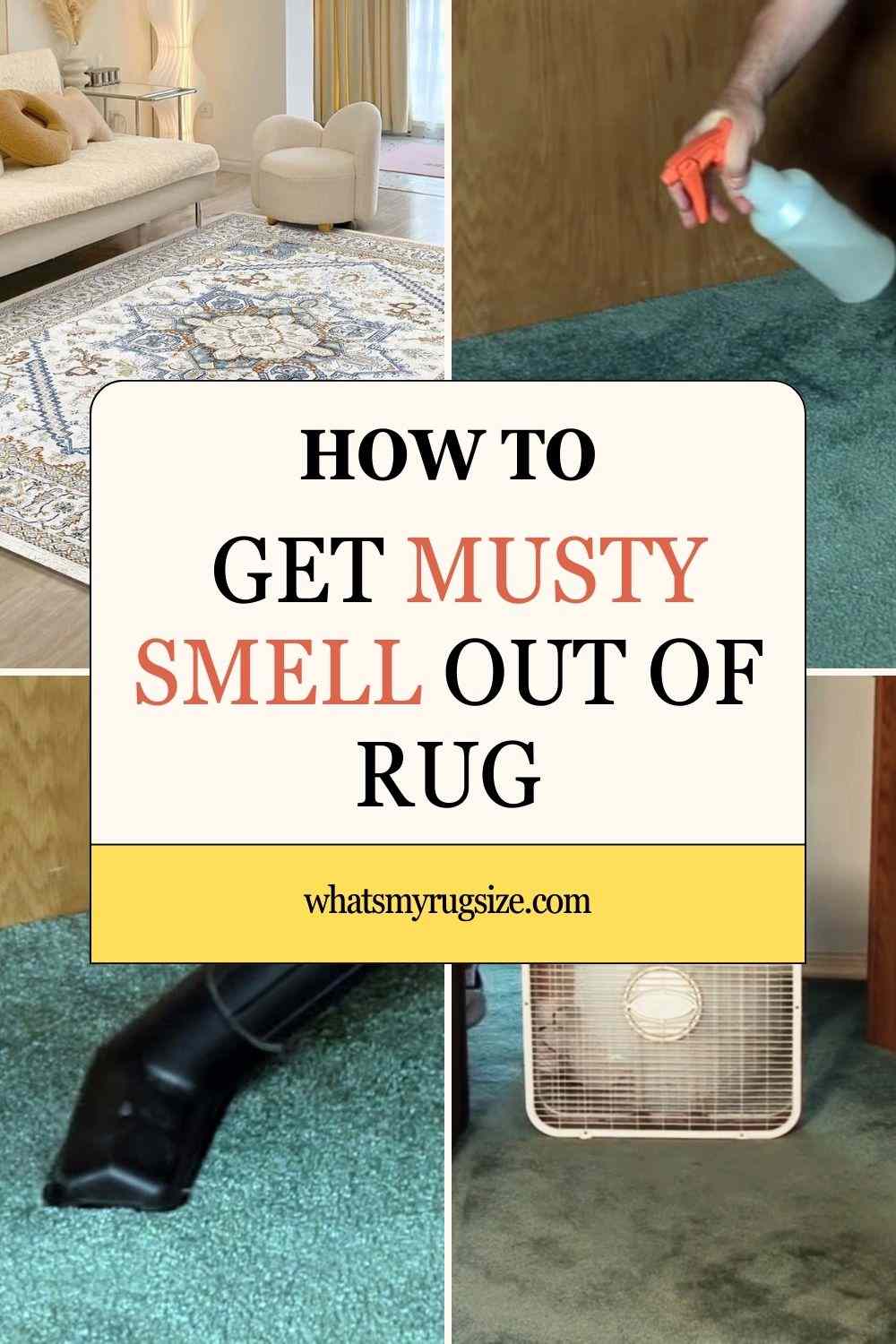How to Get Musty Smell Out of Rug 🌸 – at Home